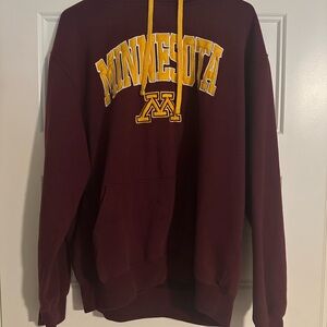 Fanatics Maroon and Gold Minnesota Hoodie
